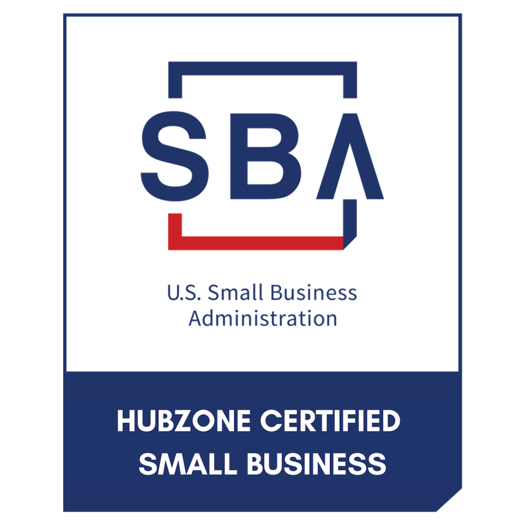 SBA HUBZone Certified Small Business